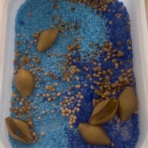 Alternative view of 🌊 Chalk and Play™ Ocean Waves Sensory Filler