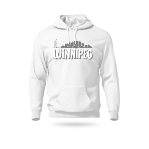 Winnipeg White Hoodie inspired by the city’s whiteout tradition