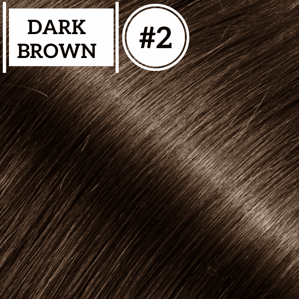 Ponytail Extension 16" Dark Brown #2 - Image 2