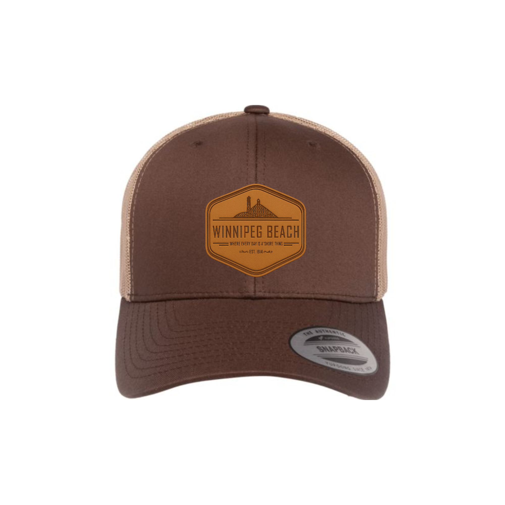 Winnipeg Beach - Retro Trucker Snapback - Image 8