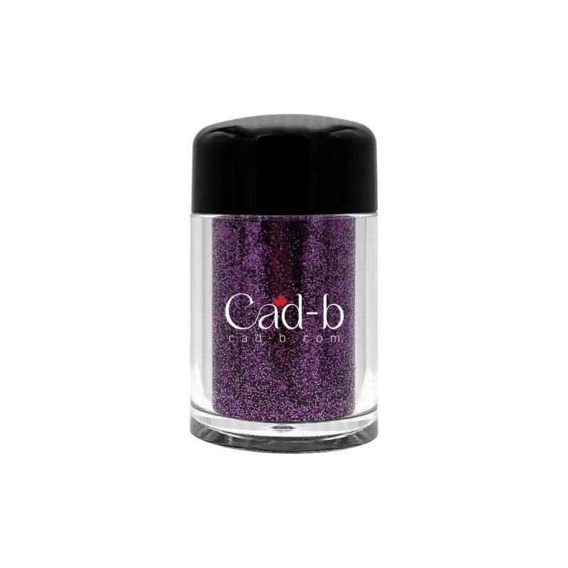 Glitter Eyeshadow Dust – Amethyst Purple (GLT04) | Ultra-Fine Loose Glitter for Eyes, Face & Nails | Vegan, Paraben-Free, Cruelty-Free - Image 3