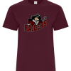Seven Oaks Raiders everyday cotton‑poly T‑shirt with moisture‑wicking Comfort Dry fabric - Maroon