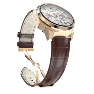 Alternative view of Brown Leather - Rosegold Clasp