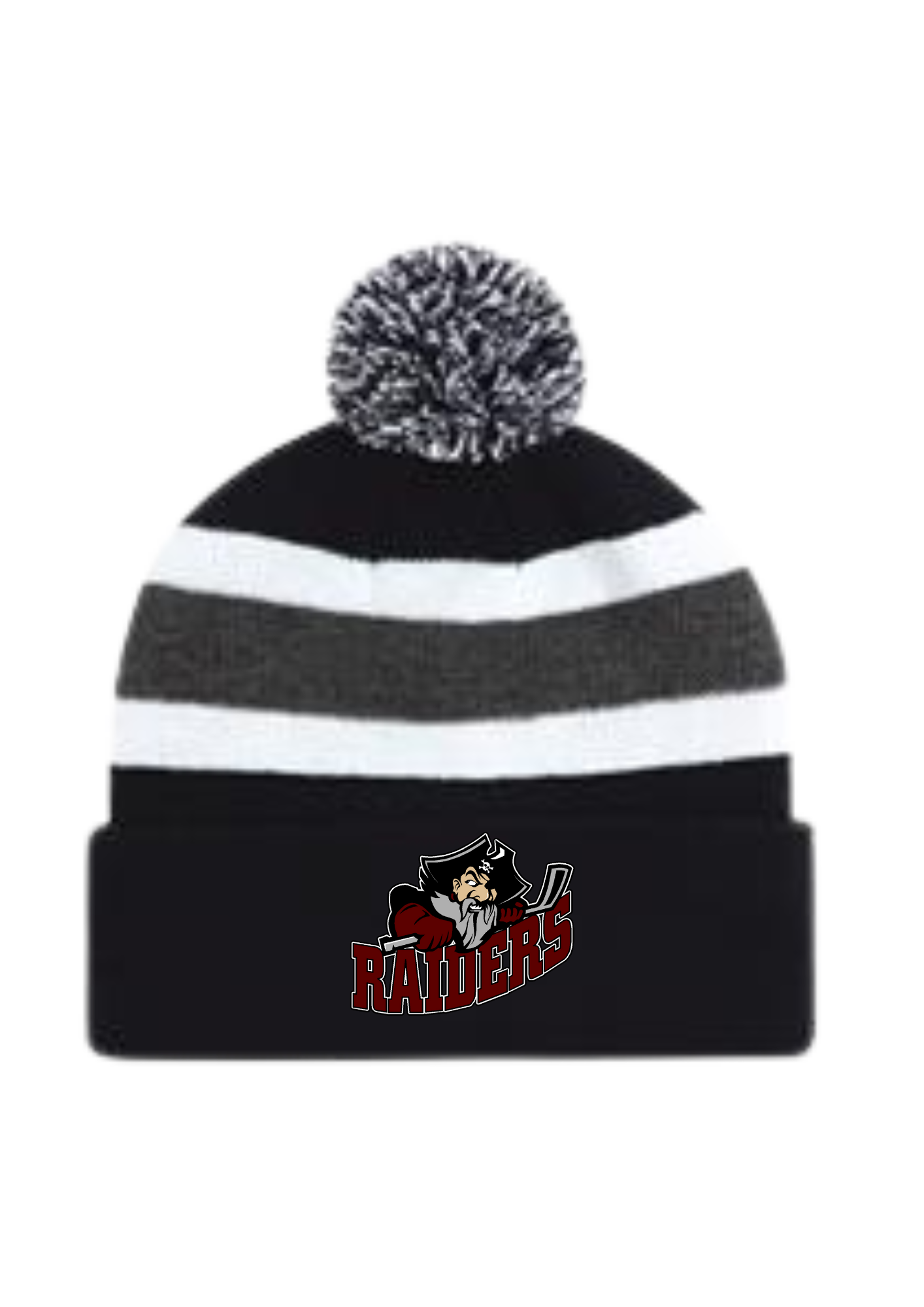 Seven Oaks Raiders - Embroidered Acrylic Cuffed Beanie - Image 5