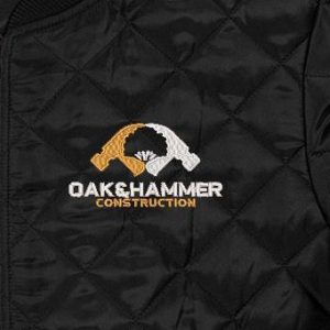 Alternative view of Oak & Hammer Embroidered Freezer Jacket