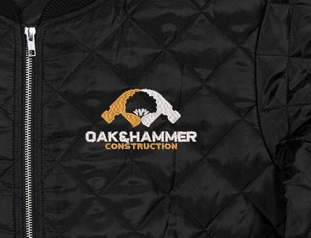 Oak & Hammer Embroidered Freezer Jacket - Image 2
