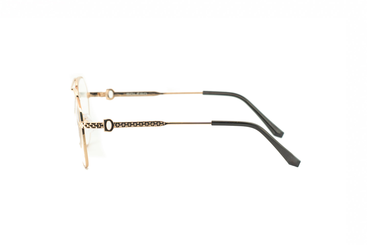 Boléro Monaco — Gold Aviator Reading Glasses - Image 3