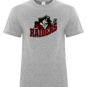 Seven Oaks Raiders everyday cotton‑poly T‑shirt with moisture‑wicking Comfort Dry fabric - Athletic Heather