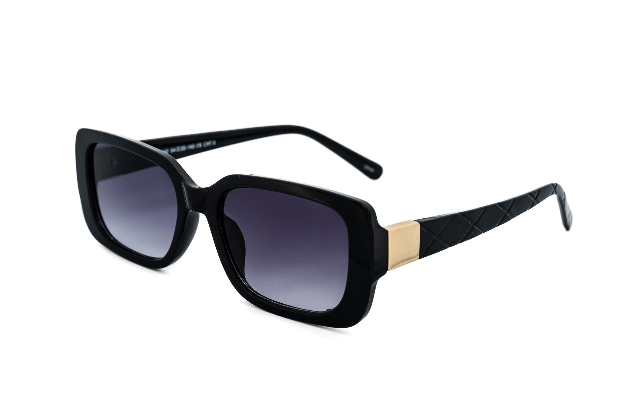 Boléro Odette — Quilted Rectangular Polarized Sunglasses - Image 9
