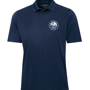 Riel Construction Rec Club ATC S4039 moisture‑wicking sport shirt with DTF printing Navy