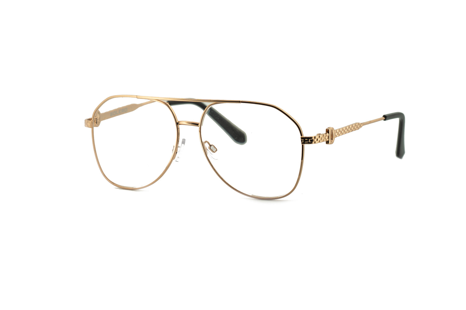 Boléro Monaco — Gold Aviator Reading Glasses - Image 7