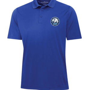 Riel Construction Rec Club ATC S4039 moisture‑wicking sport shirt with DTF printing -Royal Blue