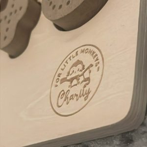 Mini Chalkboard Based Puzzle - Charity Board-  CHALKBOARD BASE WITH TRACERS -  Educational Alphabet Tracing Board | Sensory Learning Tool for Autism | Handwriting Practice Board - Image 3