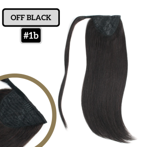 Ponytail Extension 16" Off Black #1b