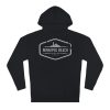 Winnipeg Beach “The Beacher” hoodie inspired by historic Rollercoaster and Water Tower - Black