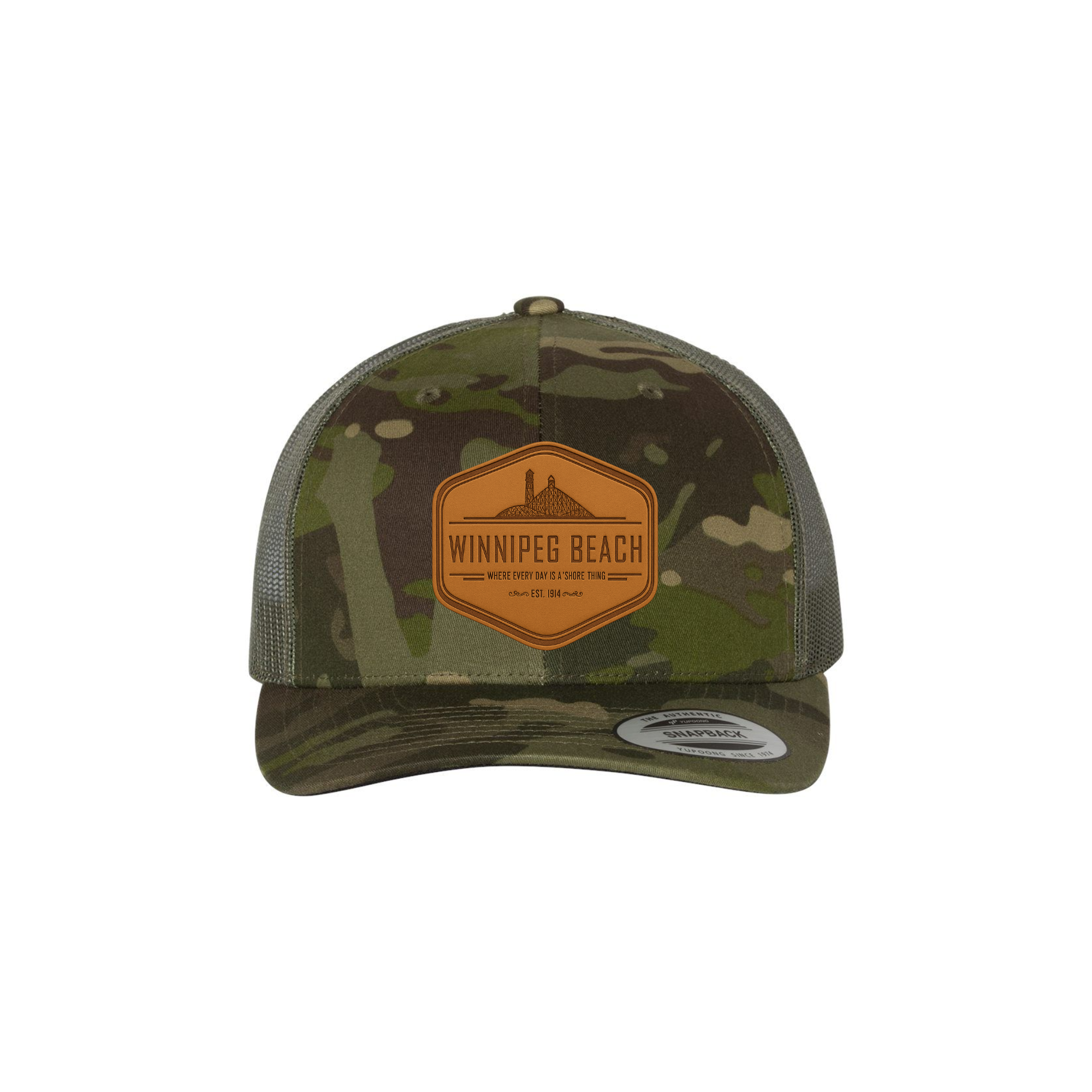 Winnipeg Beach - Retro Trucker Snapback - Image 10
