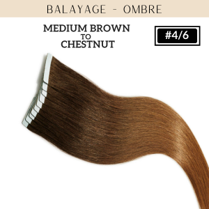 Balayage - Ombre Tape-in  Collection (10 Pieces) - Image 12