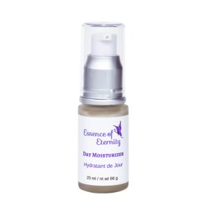 Essence of Eternity Day Moisturizer with almond, avocado, jojoba, and rose for lightweight hydration
