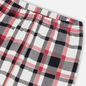 Organic Cotton Printed Dogs Two Piece Pajama Set Oatmeal Mix - Image 5