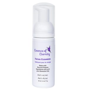 Essence of Eternity moisturizing olive‑oil facial cleanser with essential oils for deep pore cleansing