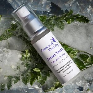 Essence of Eternity Facial Toner with witch hazel and essential oils for balanced, refreshed skin
