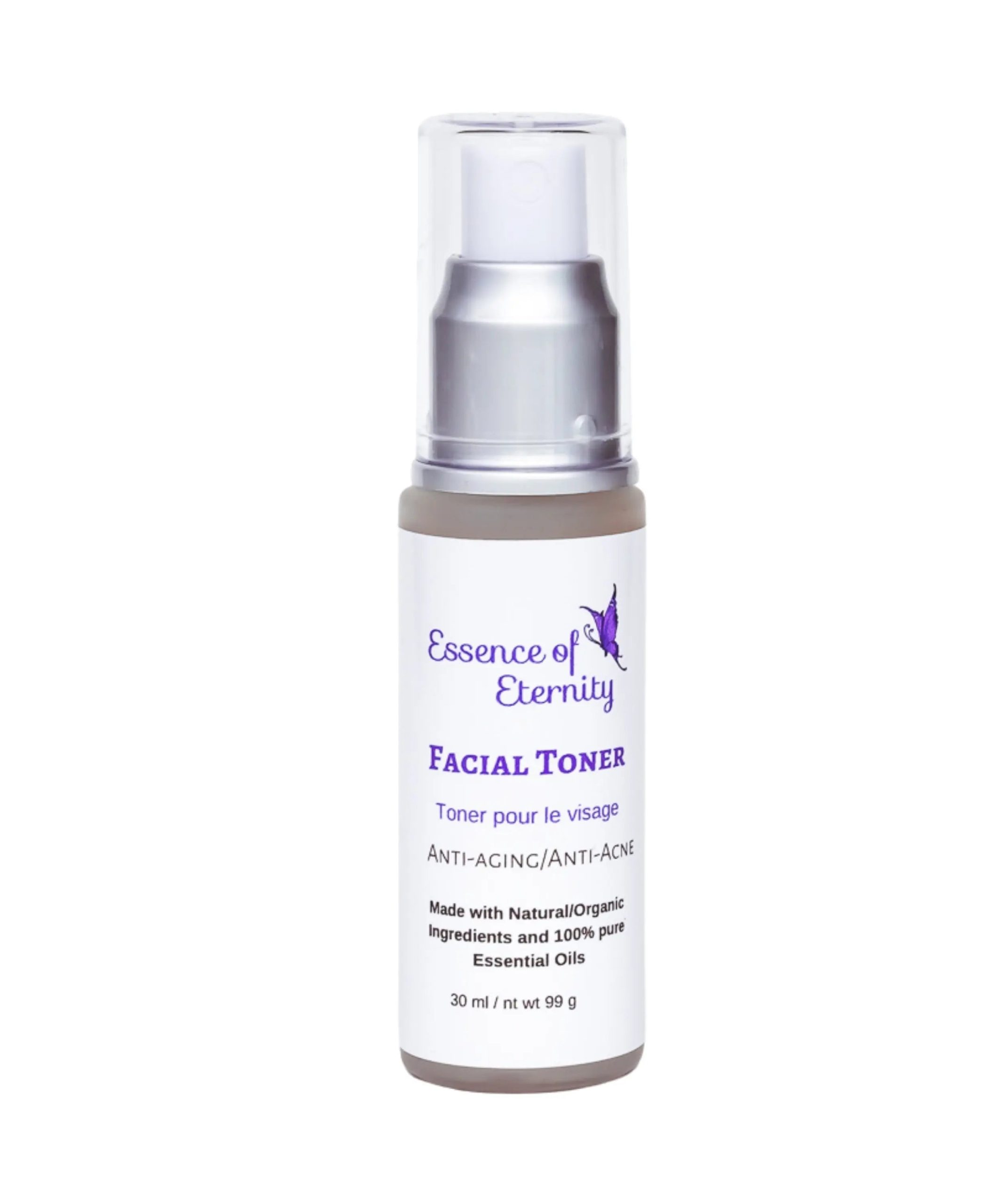 Essence of Eternity Facial Toner with witch hazel and essential oils for balanced, refreshed skin