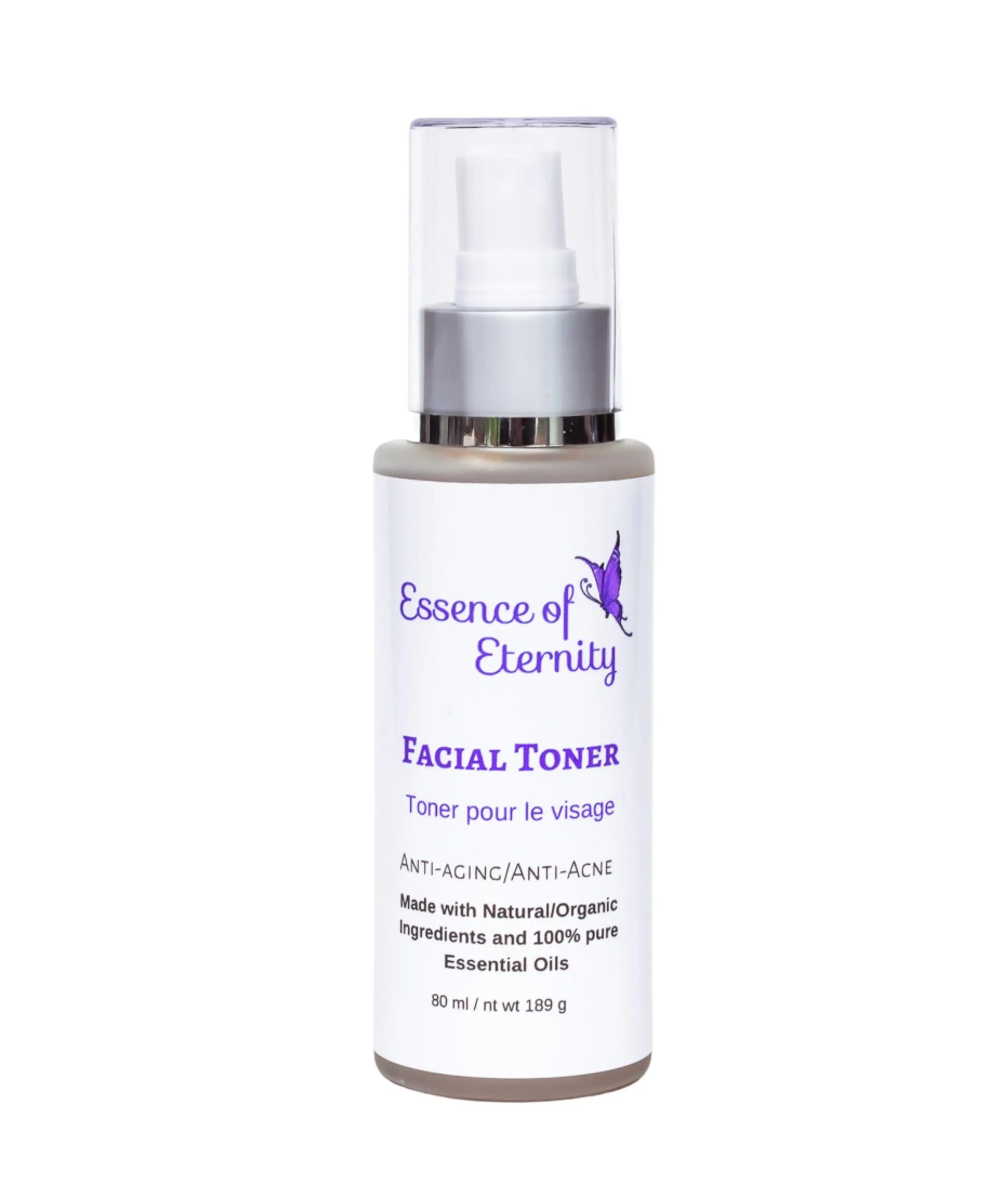 Essence of Eternity Facial Toner with witch hazel and essential oils for balanced, refreshed skin