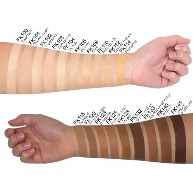 Foundation with SPF 15 for Radiant Skin | Paraben Free | CAD B | FK110 - Image 4