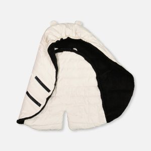 Snuggly Wrap Silver White For Car Seat And Stroller - Image 3
