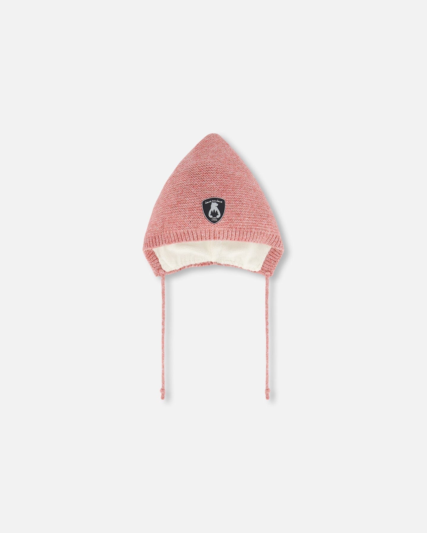 Baby Pointed Knit Hat In Pink - Image 6