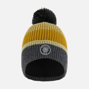 Knit Hat Gray, Spice And Sage