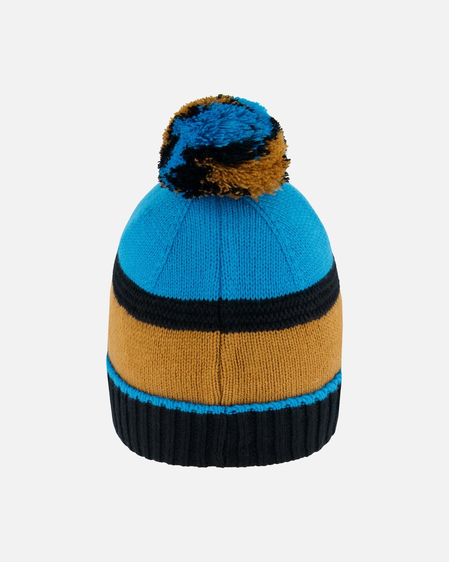 Knit Hat Blue, Black And Spice - Image 3