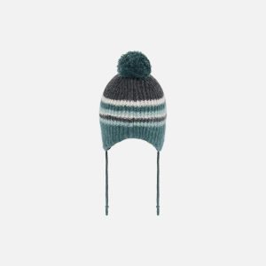 Peruvian Knit Hat Gradient Green - Image 3
