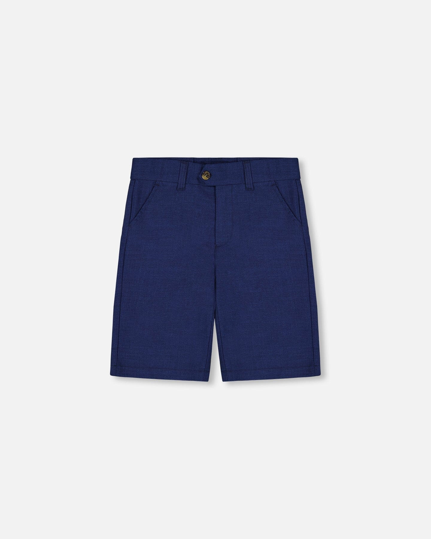 Slant Pocket Bermuda Shorts Navy Blue - Image 13