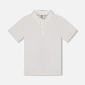 Short Sleeve Polo Shirt White - Image 6
