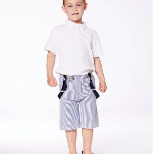 Alternative view of Short Sleeve Polo Shirt White