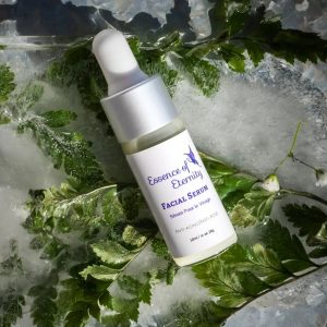 Essence of Eternity Facial Serum with hyaluronic acid, retinol, collagen, and botanical oils for rejuvenated skin