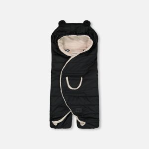 Snugly Baby Wrap Designed For Car Seat And Stroller Black