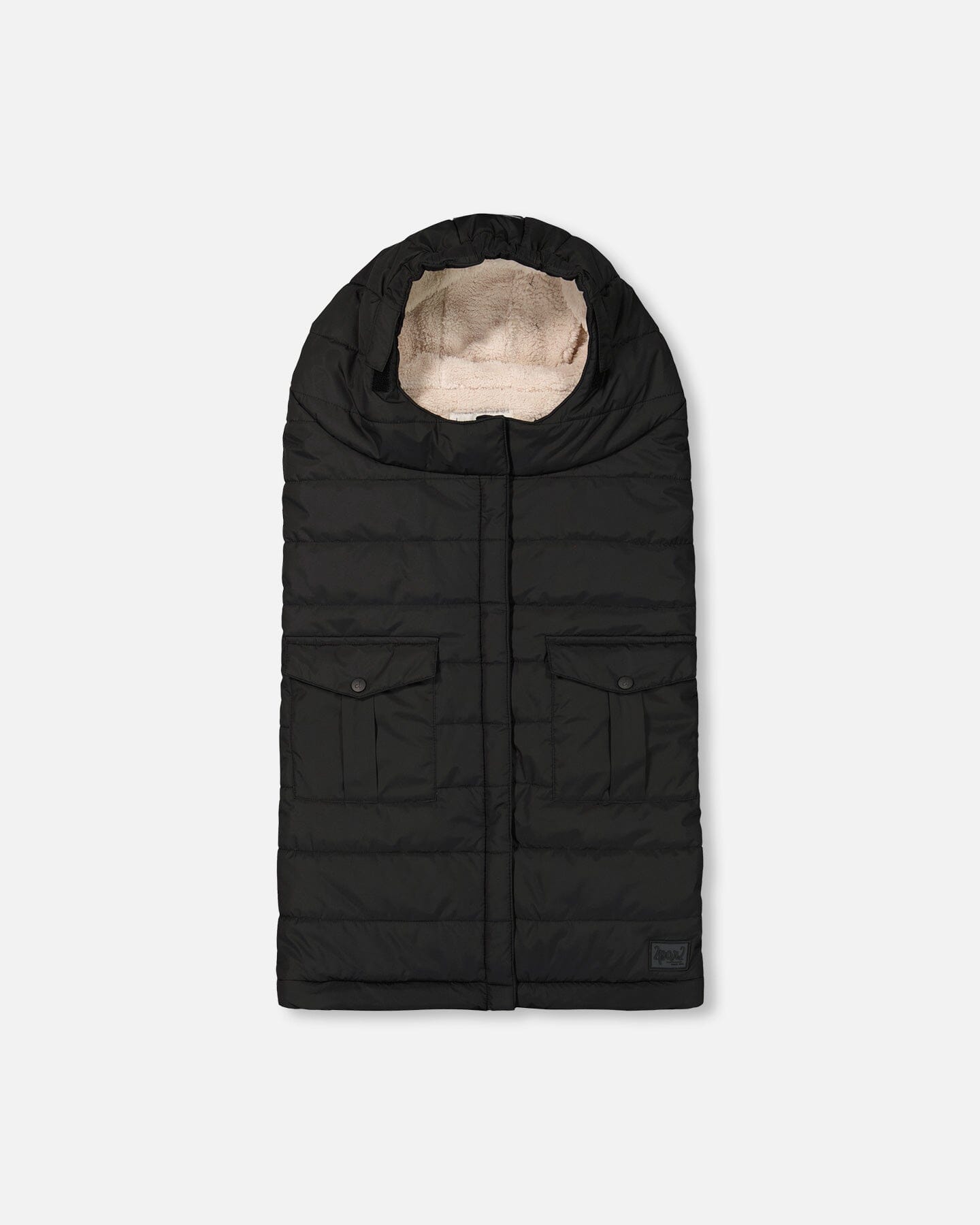 Evolutive Baby Footmuff Designed For Car Seat And Stroller Black - Image 3