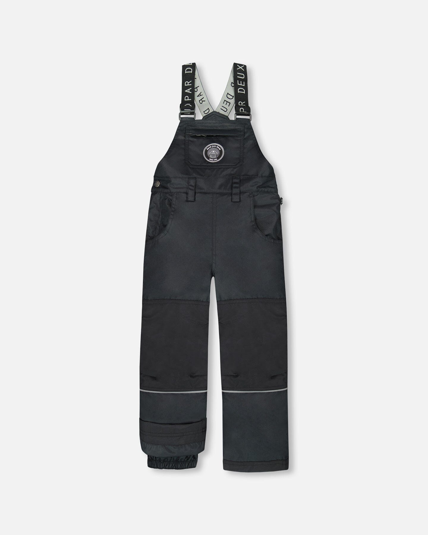 Solid Play Overall Snow Bib Black - Image 7