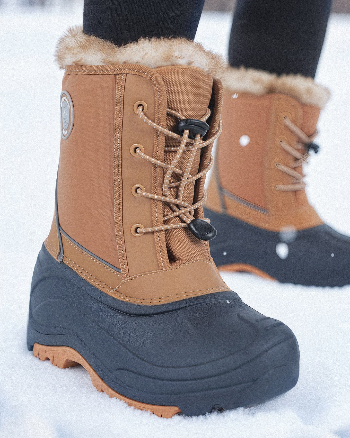 Winter Boots Brown Sugar With Removable Liner - Image 2