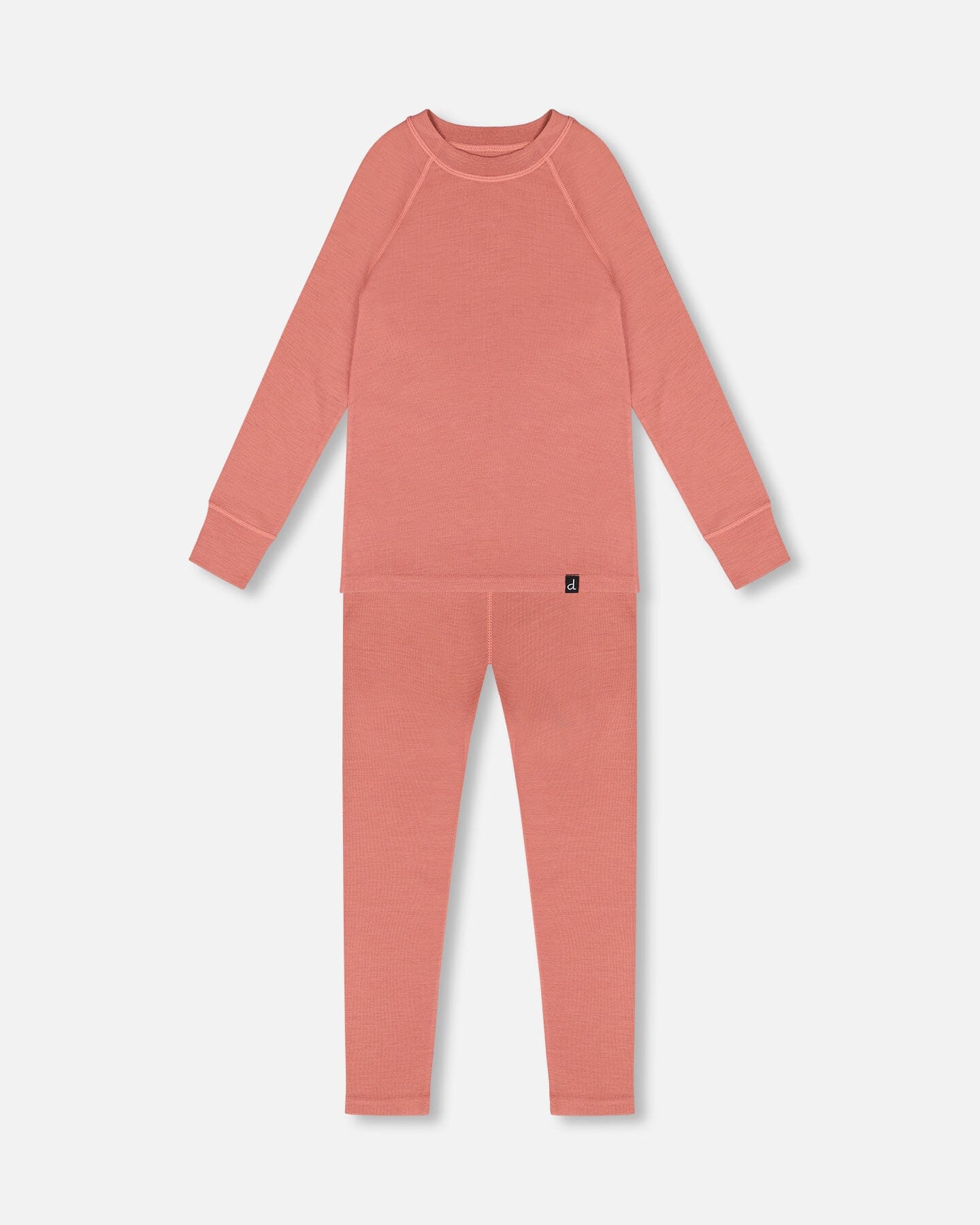 Merino Wool Base Layer Set Dusty Pink - Image 11