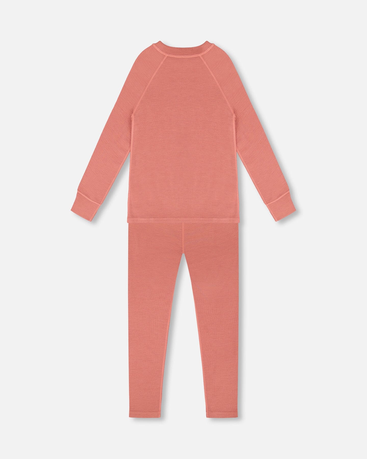 Merino Wool Base Layer Set Dusty Pink - Image 3