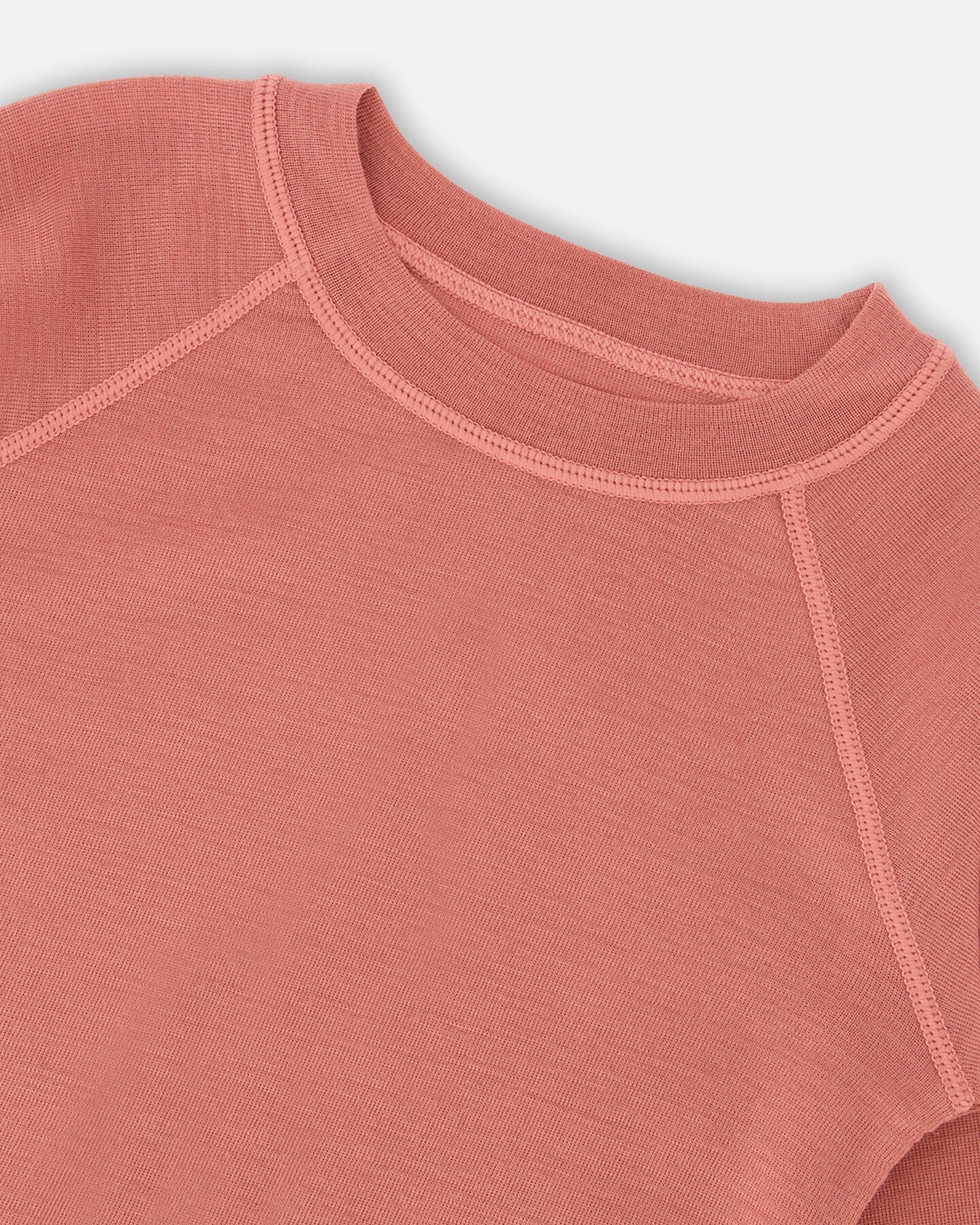 Merino Wool Base Layer Set Dusty Pink - Image 4
