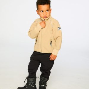 Alternative view of Mid-Season TEKNIK Windfleece Jacket Beige