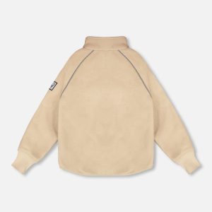 Mid-Season TEKNIK Windfleece Jacket Beige - Image 3