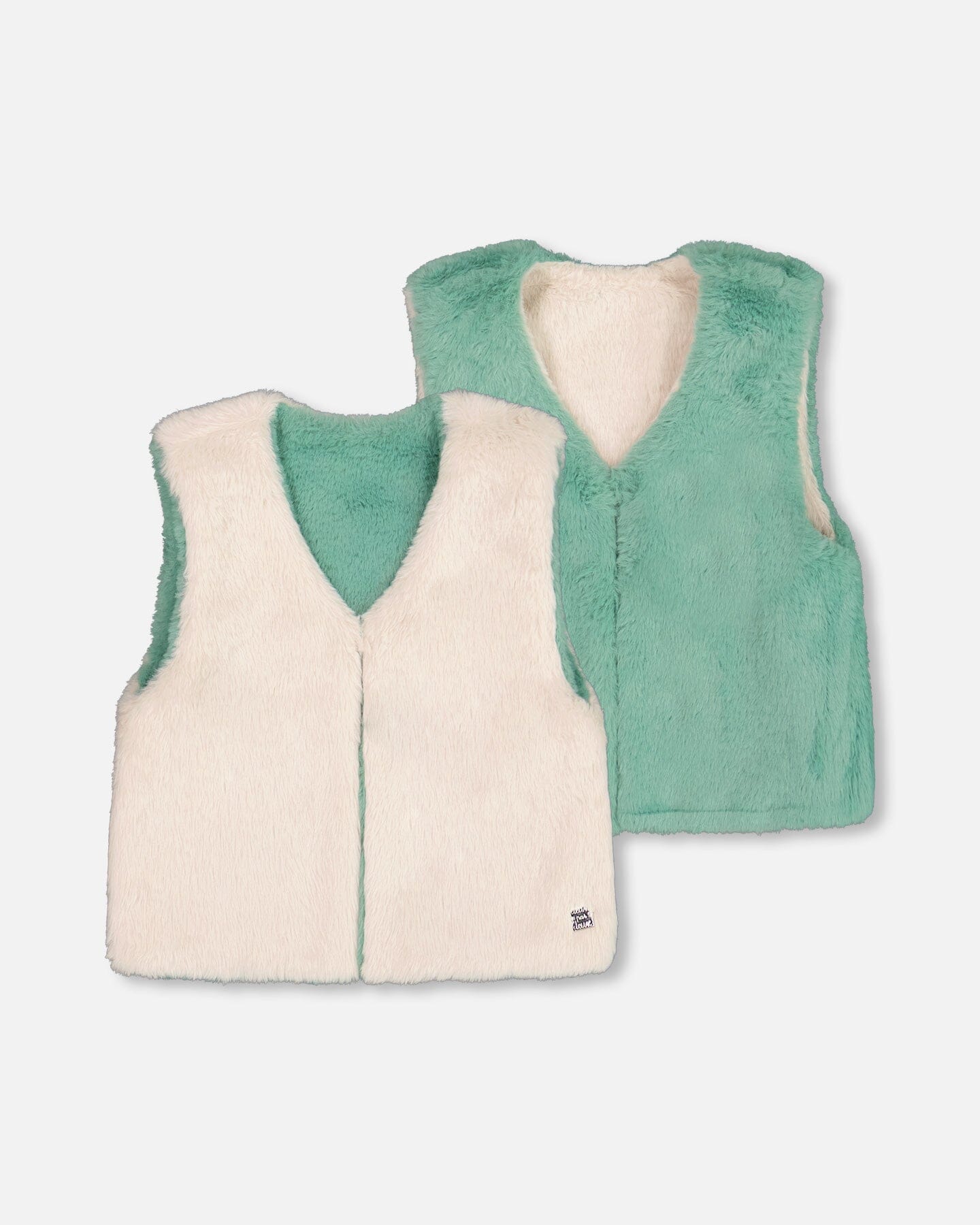 Reversible Faux Fur Vest - Image 6