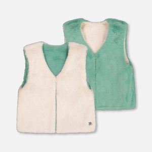 Reversible Faux Fur Vest