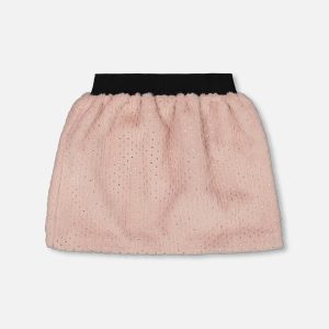Fake Fur Skirt Pink - Image 3
