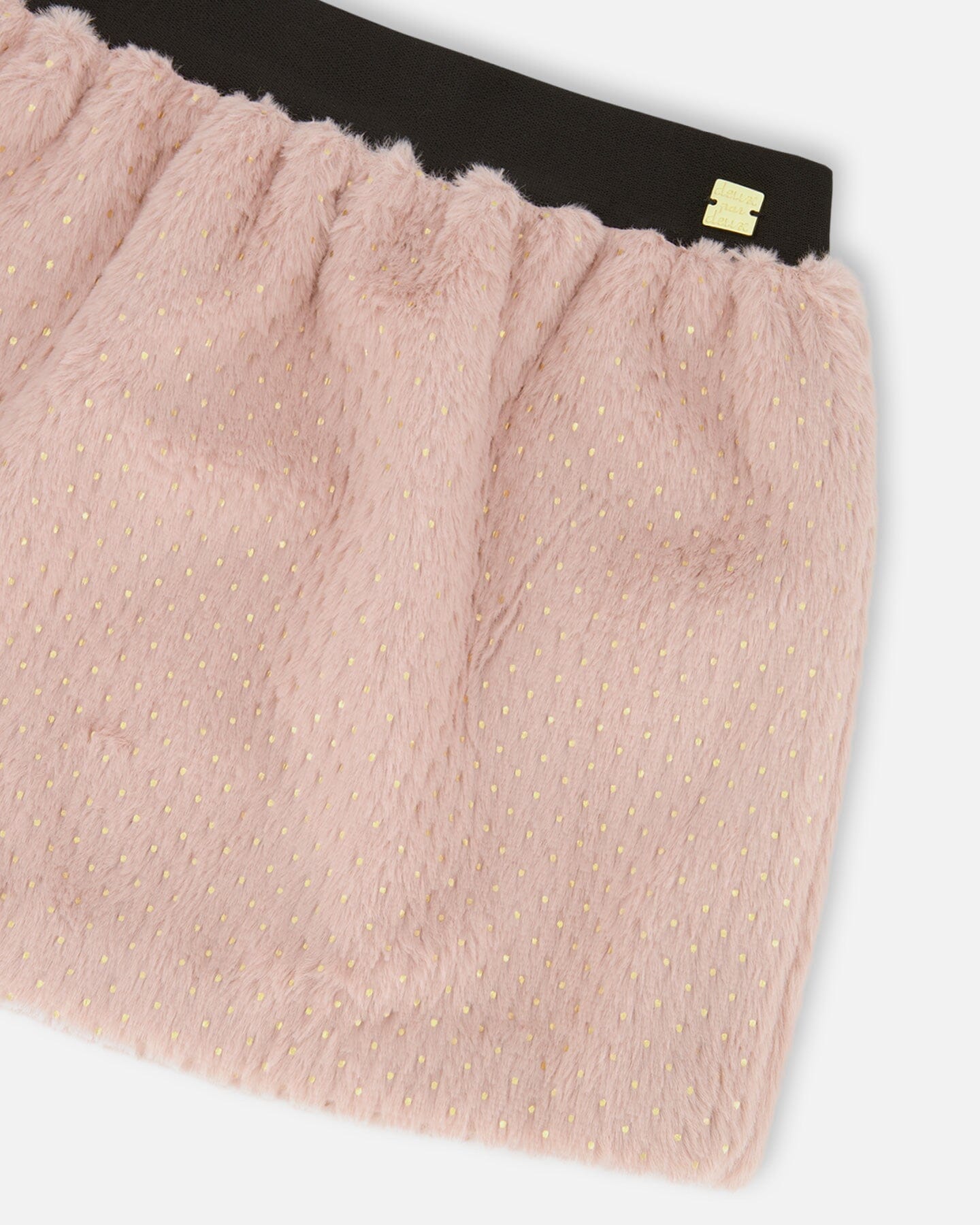 Fake Fur Skirt Pink - Image 4